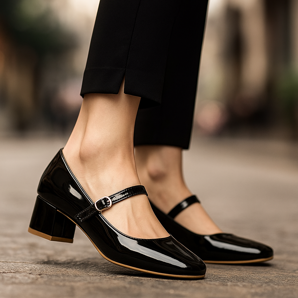 Noir Genuine Leather Shoes