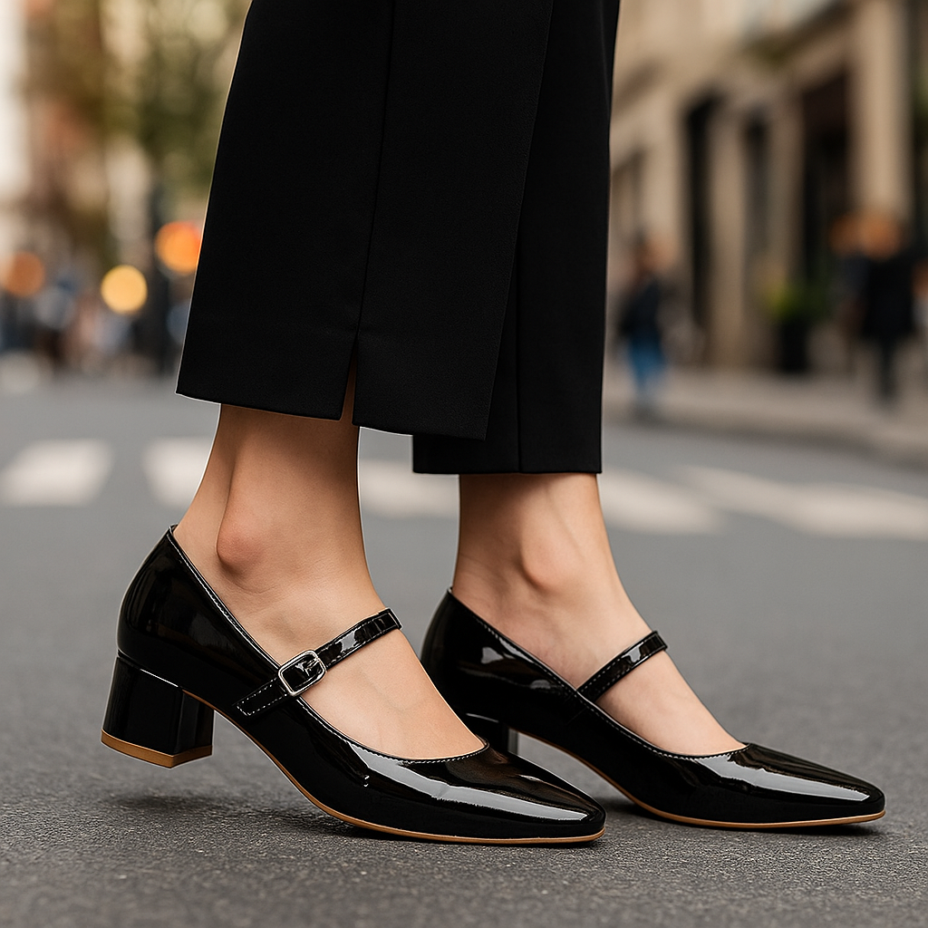 Noir Genuine Leather Shoes
