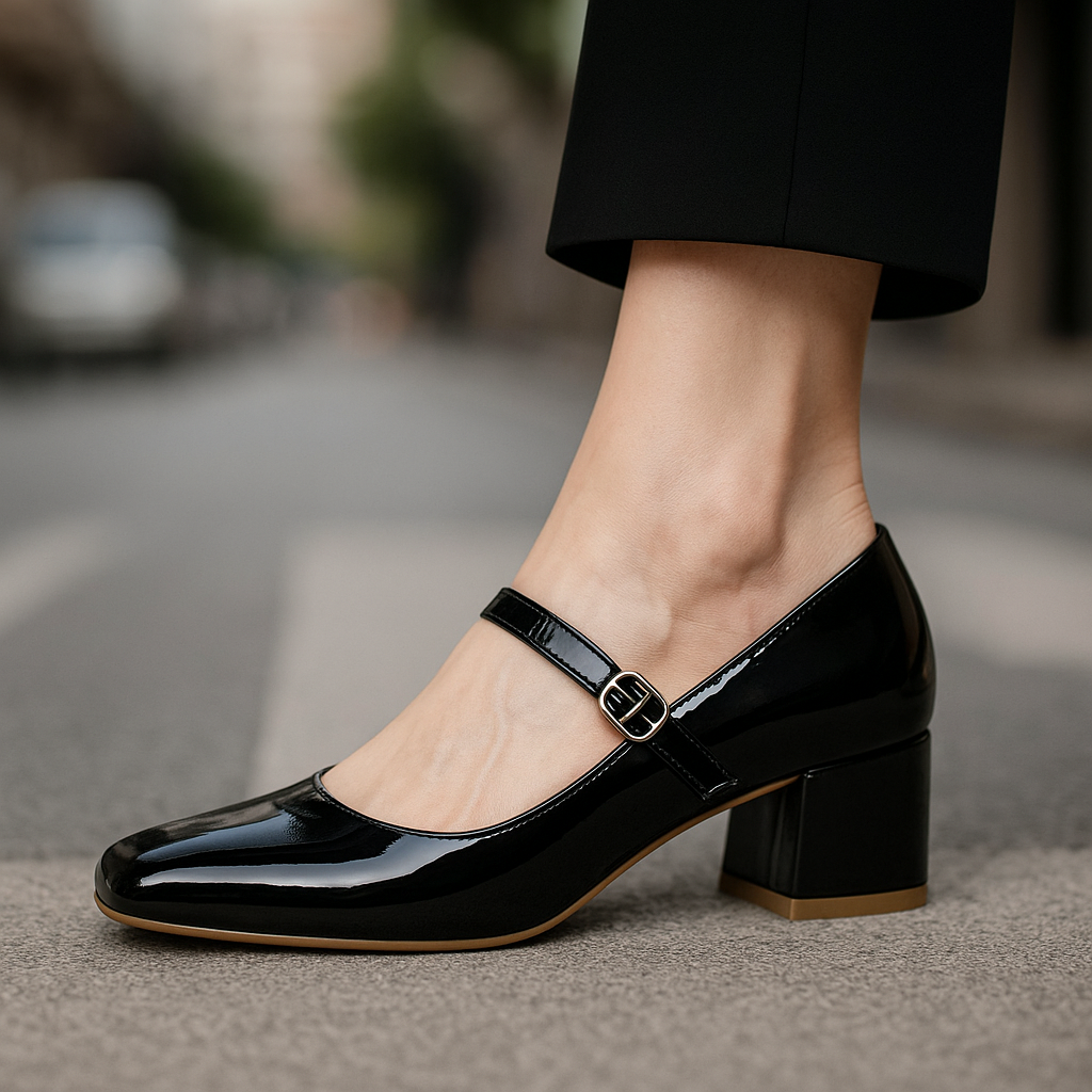 Noir Genuine Leather Shoes
