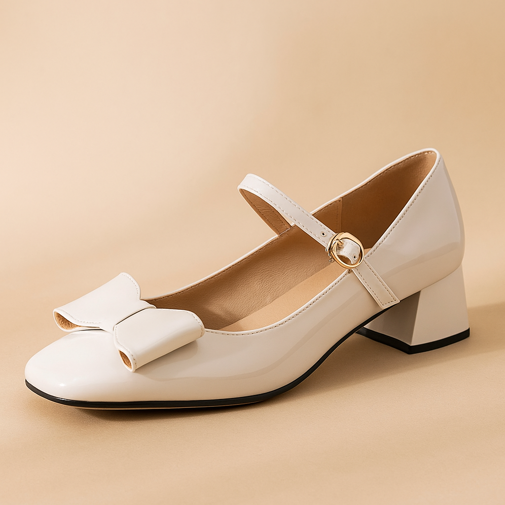 Livia Leather Heels