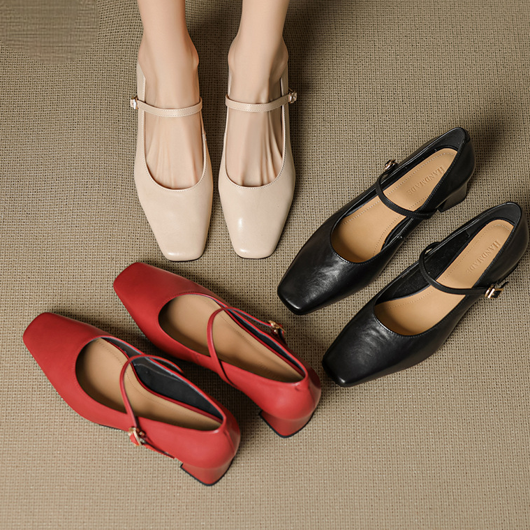 Lévana Genuine Leather Heels