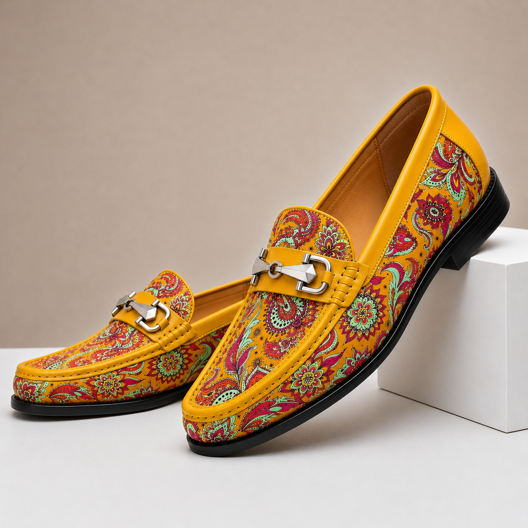 Cavalli Cowhide Leather Loafers