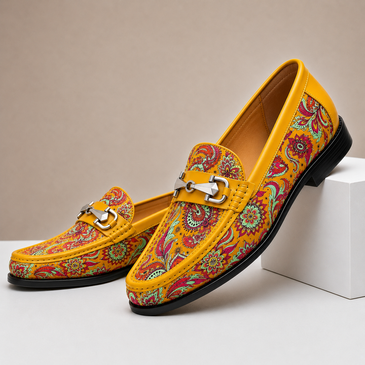 Cavalli Cowhide Leather Loafers