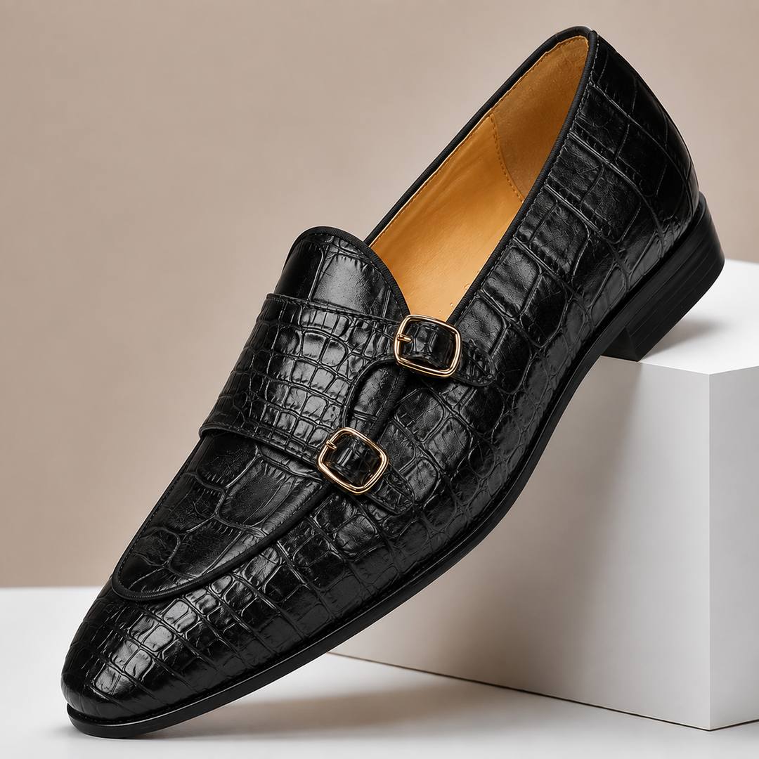 Lucerano Cowhide Leather Loafers