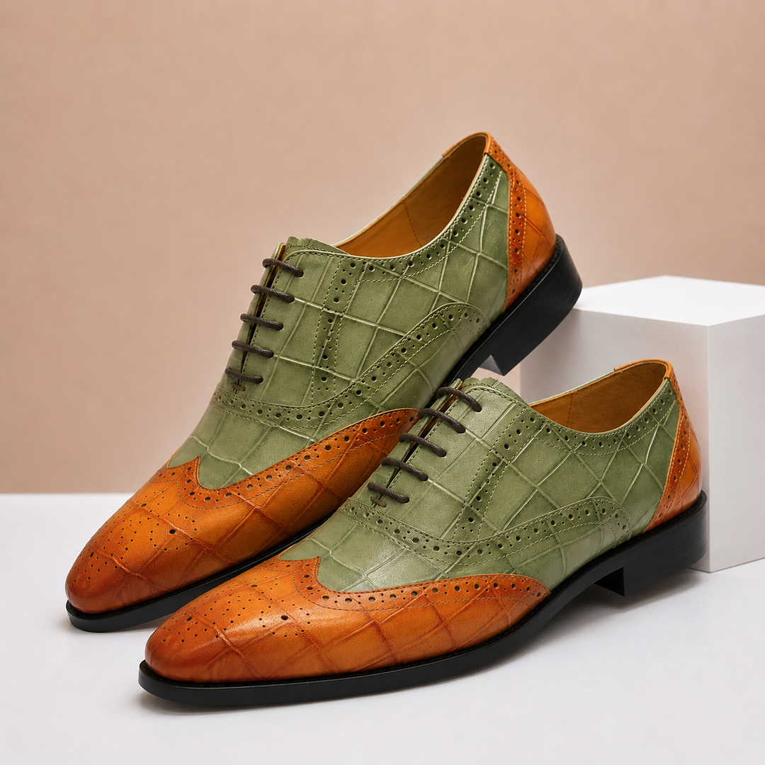Ricci Cowhide Leather Shoes