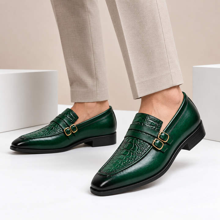 Zorvani Cowhide Leather Loafers