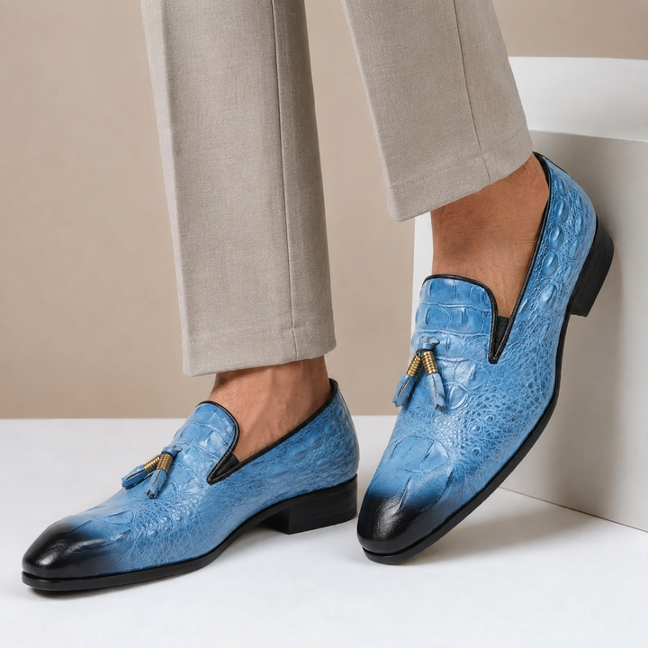 Montavelli Cowhide Leather Loafers