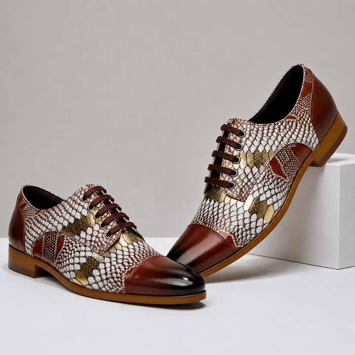 Calverini Cowhide Leather Shoes