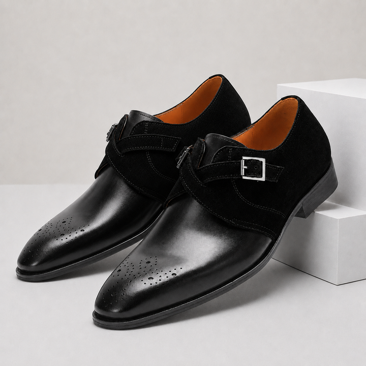 Valcino Cowhide Leather Shoes