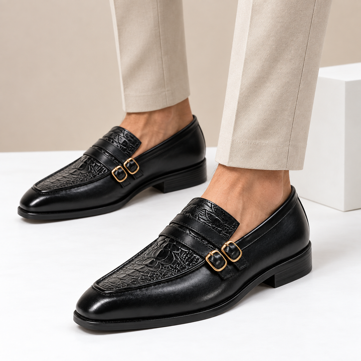 Zorvani Cowhide Leather Loafers