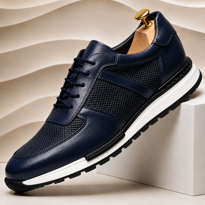 Marcelli Cowhide Leather Sneakers