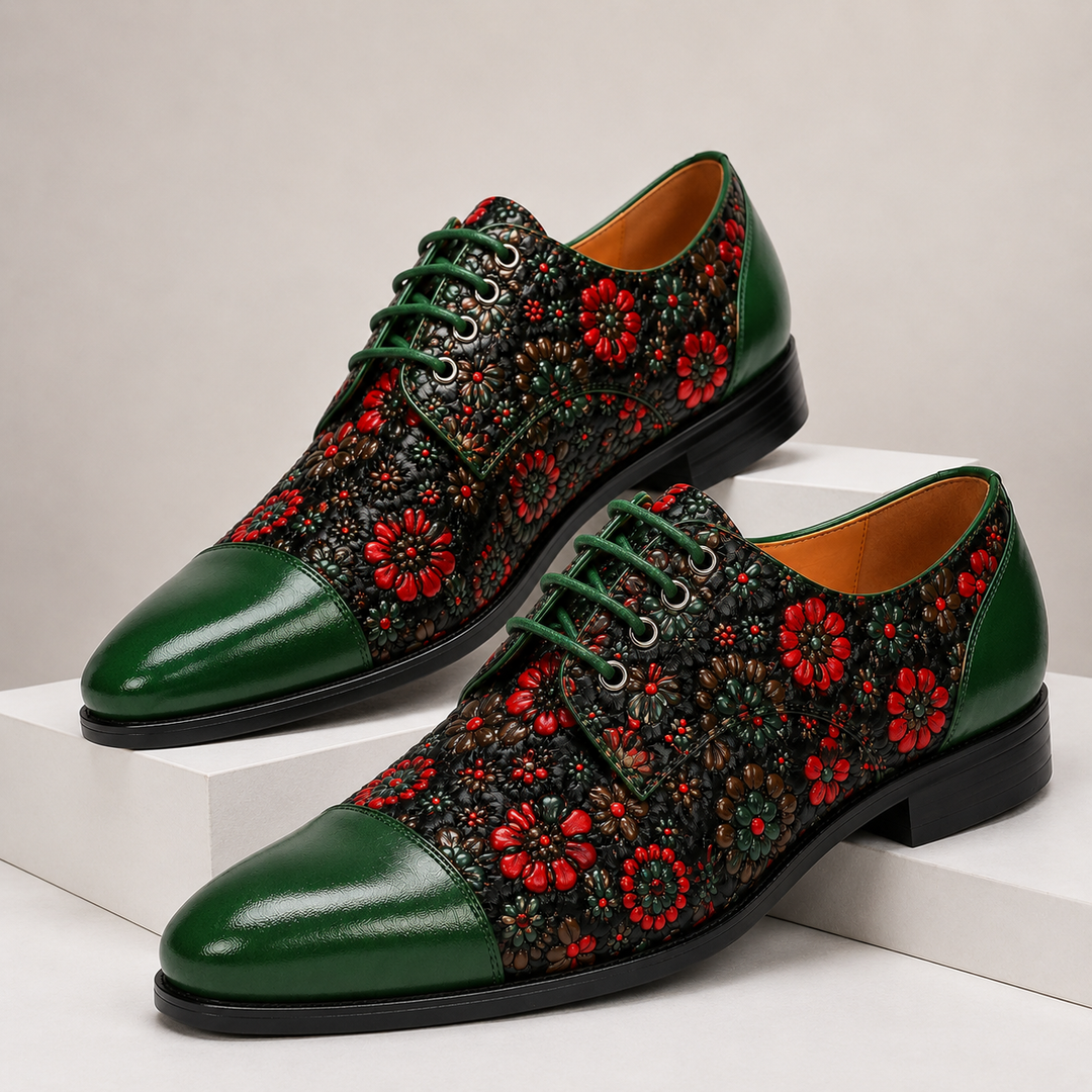 Lucien Cowhide Leather Shoes