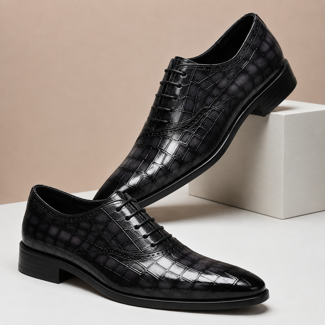 Morelli Cowhide Leather Shoes