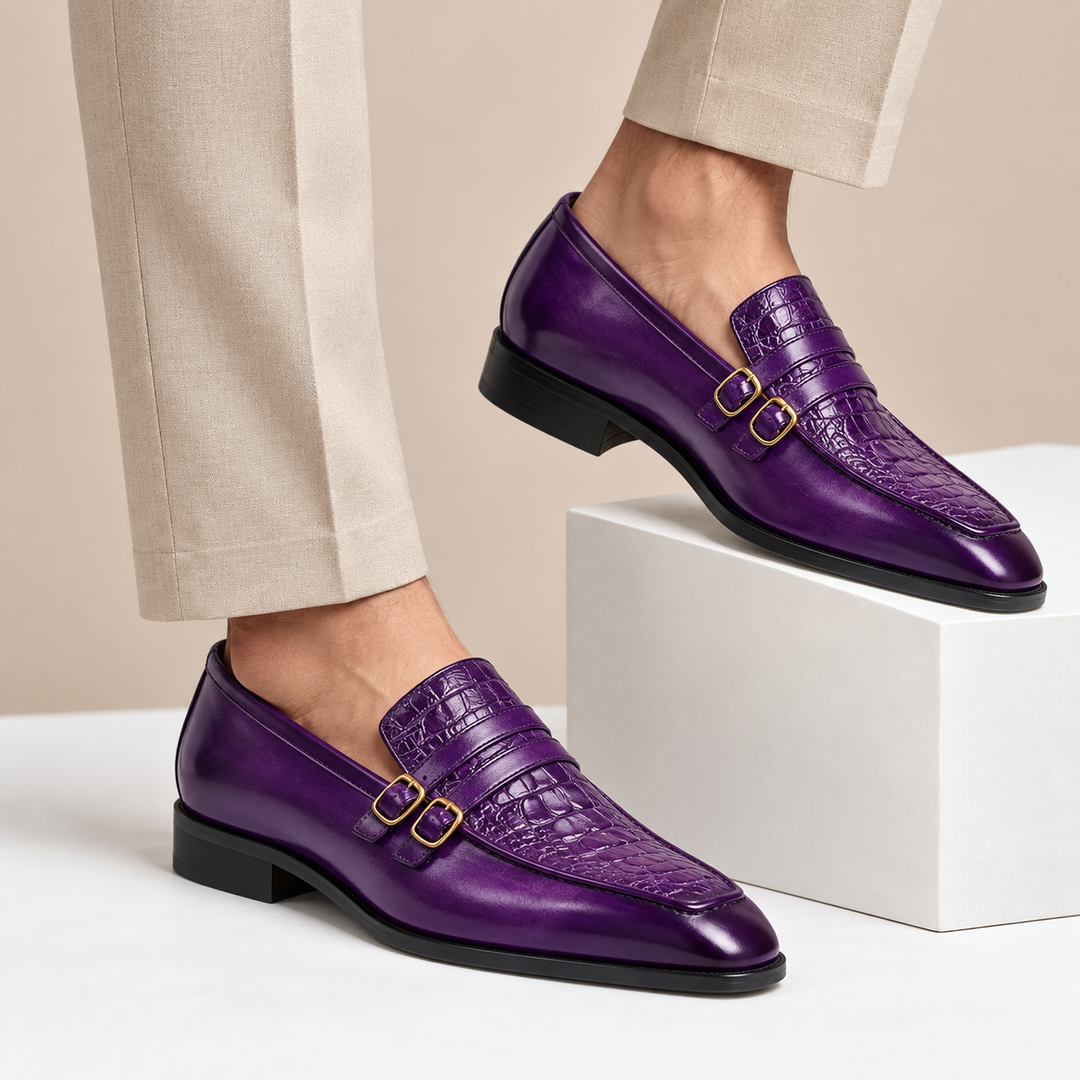 Zorvani Cowhide Leather Loafers
