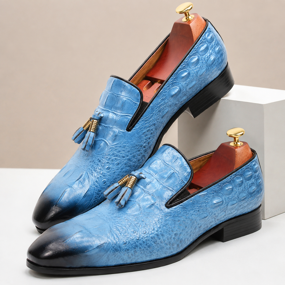 Montavelli Cowhide Leather Loafers