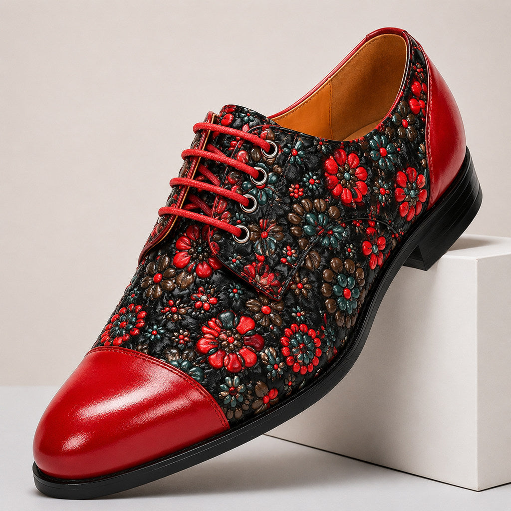 Lucien Cowhide Leather Shoes