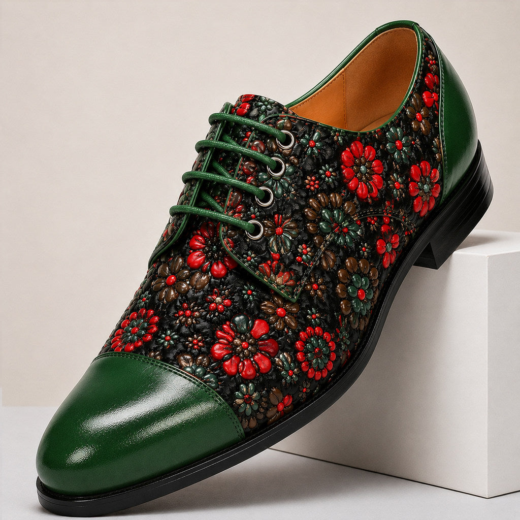 Lucien Cowhide Leather Shoes