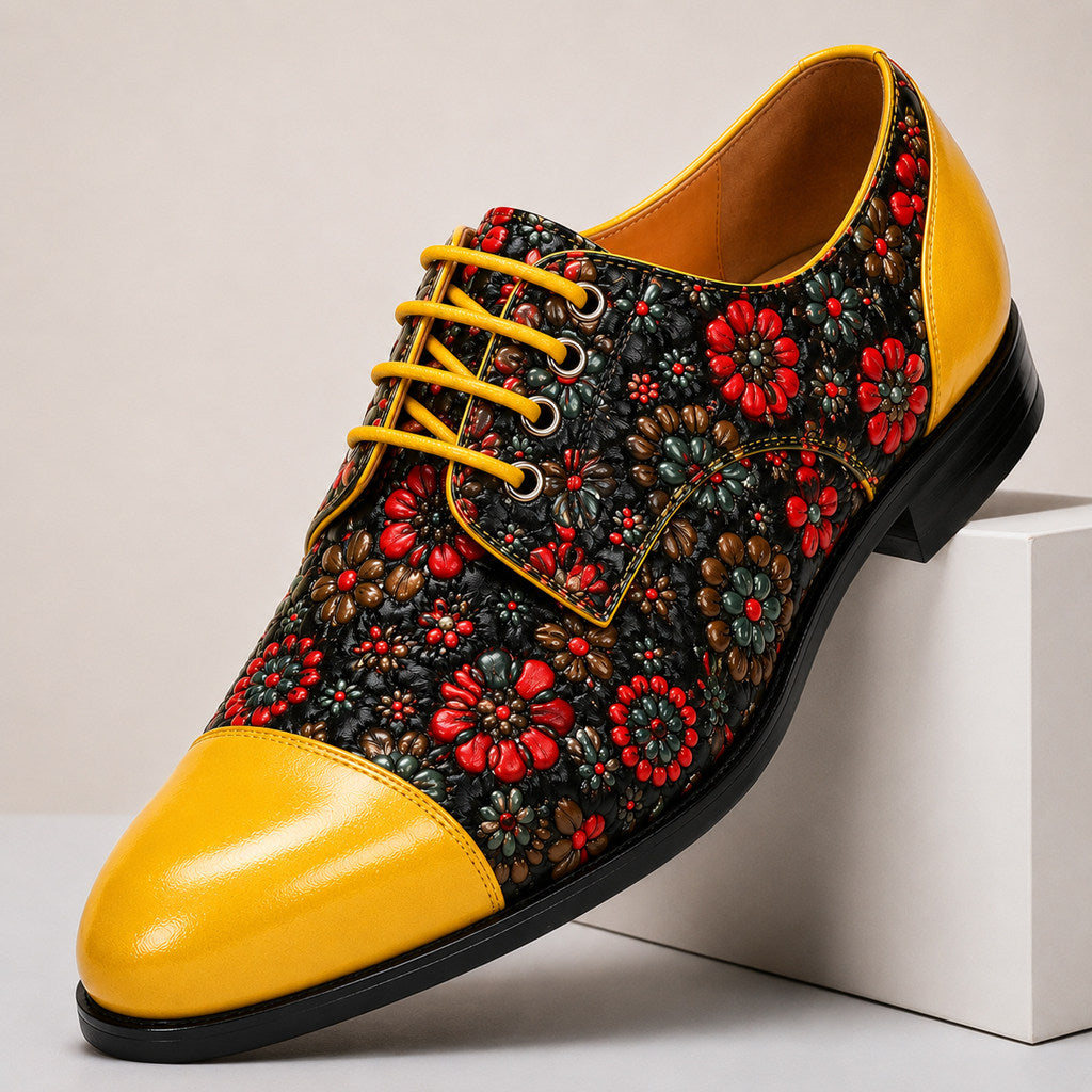 Lucien Cowhide Leather Shoes