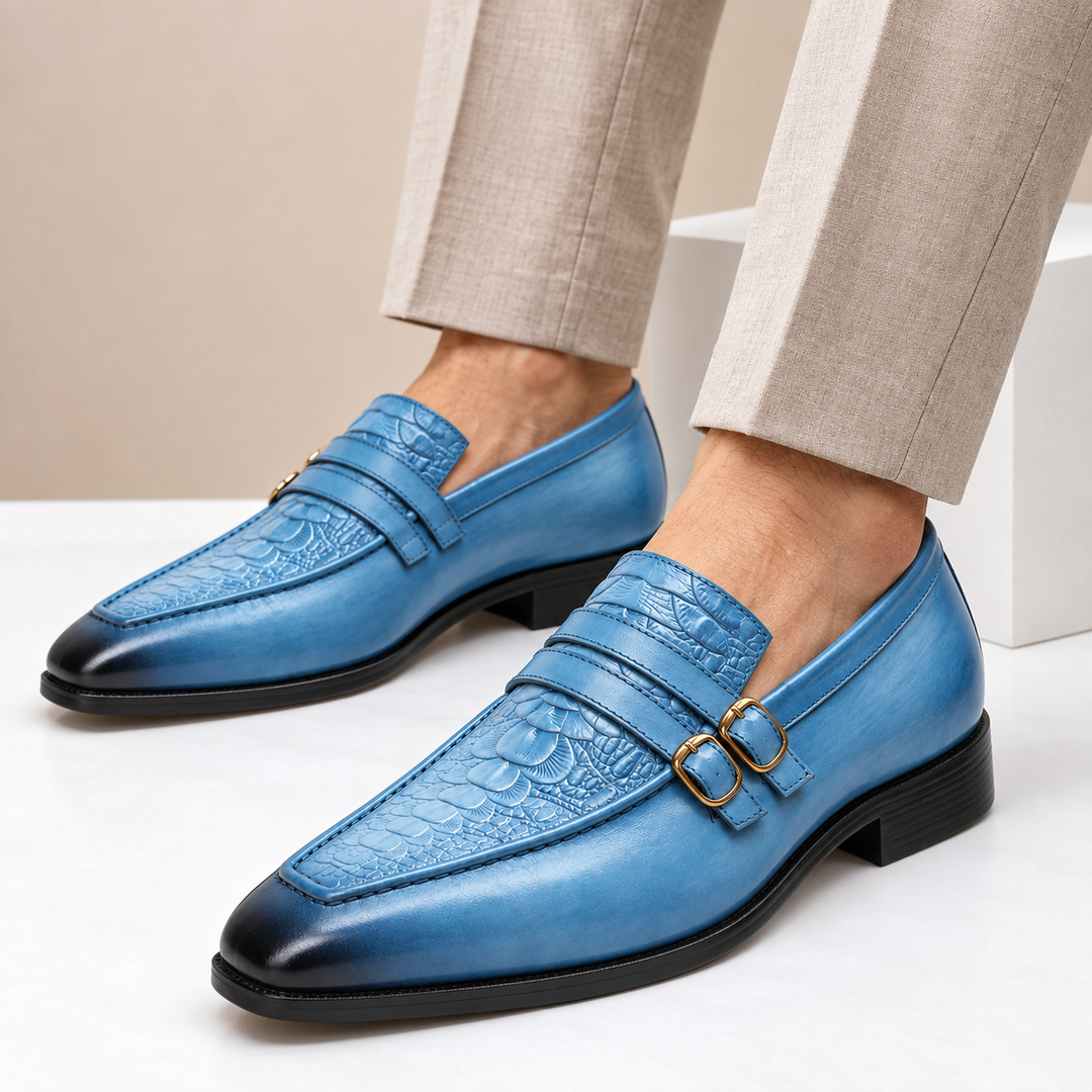 Zorvani Cowhide Leather Loafers