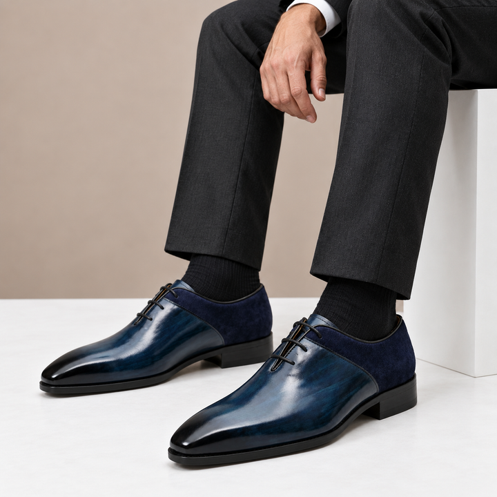Verde Cowhide Leather Shoes