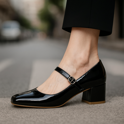 Noir Genuine Leather Shoes