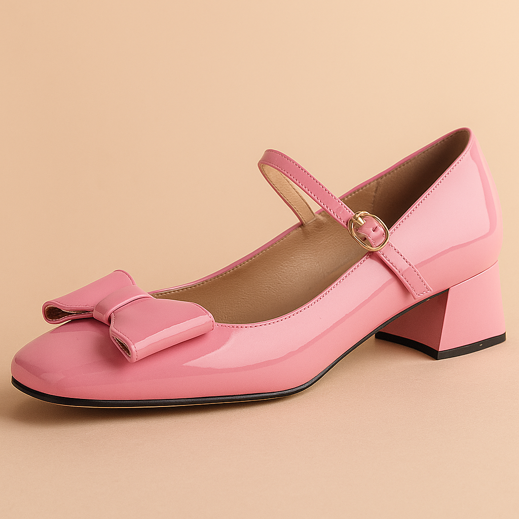 Livia Leather Heels
