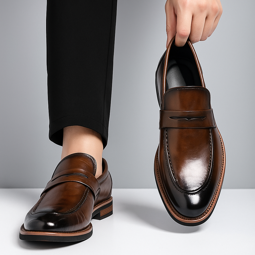 Clemson Genuine Leather Loafers