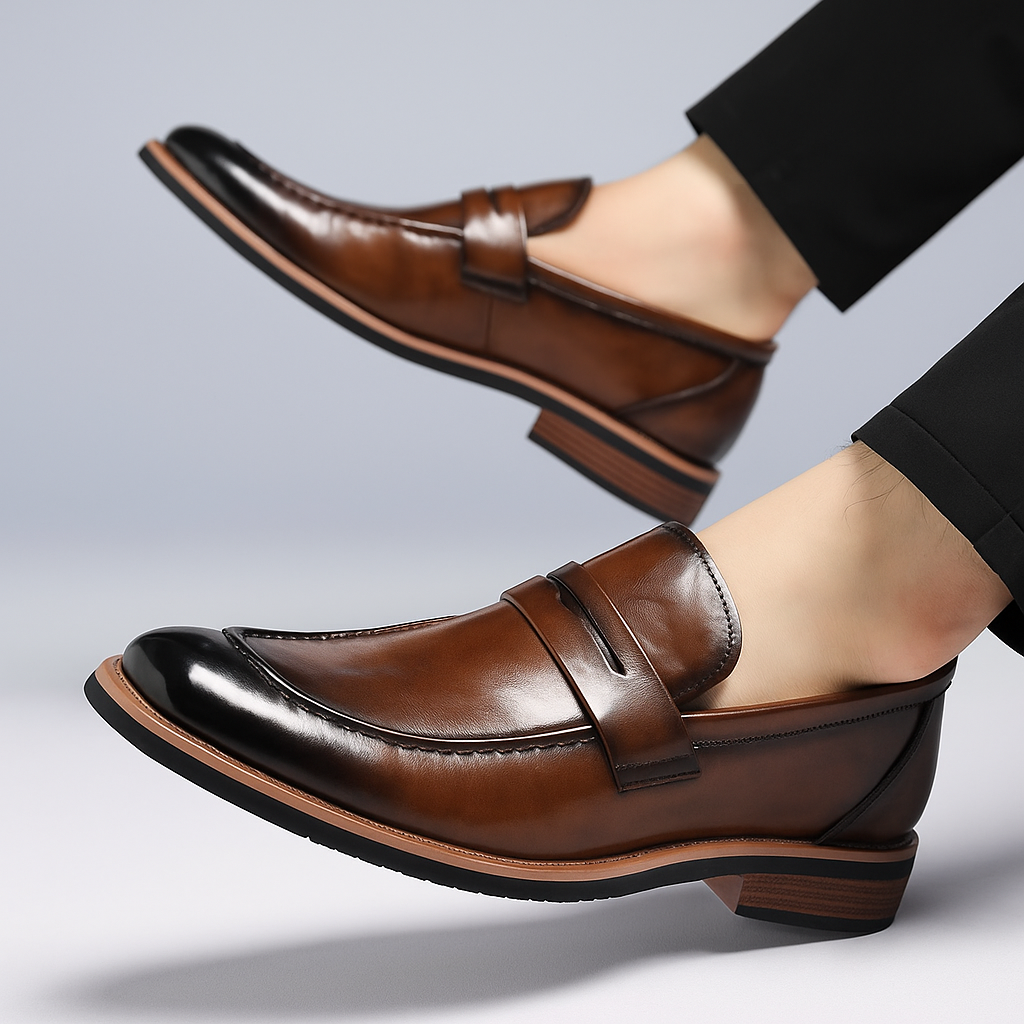 Clemson Genuine Leather Loafers