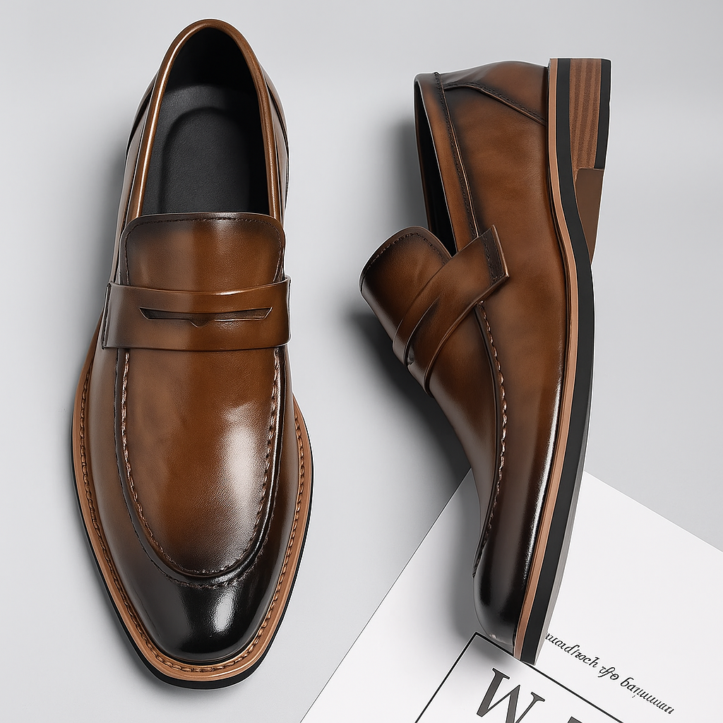 Clemson Genuine Leather Loafers