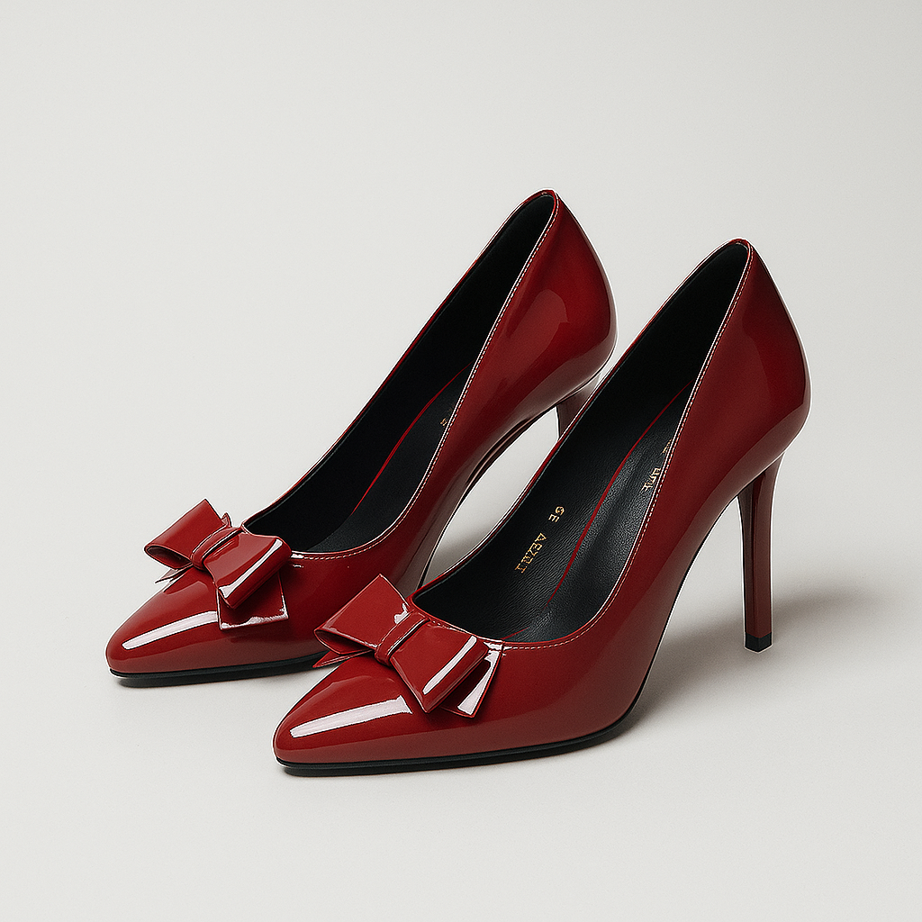 Nara Leather Heels