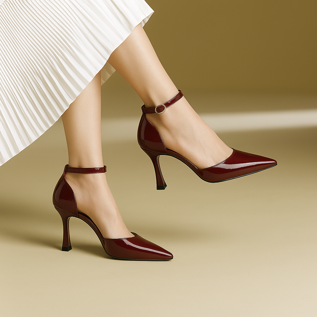 Jasmin Leather Heels