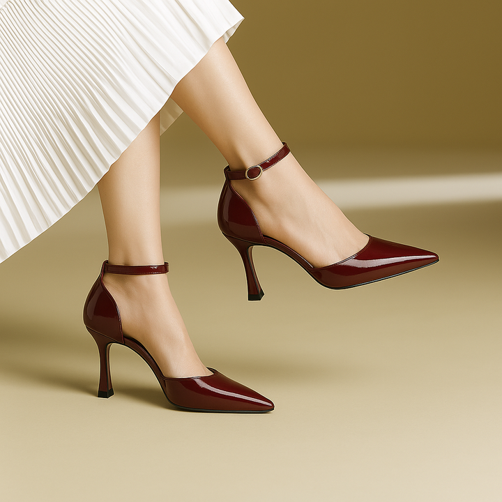 Jasmin Leather Heels