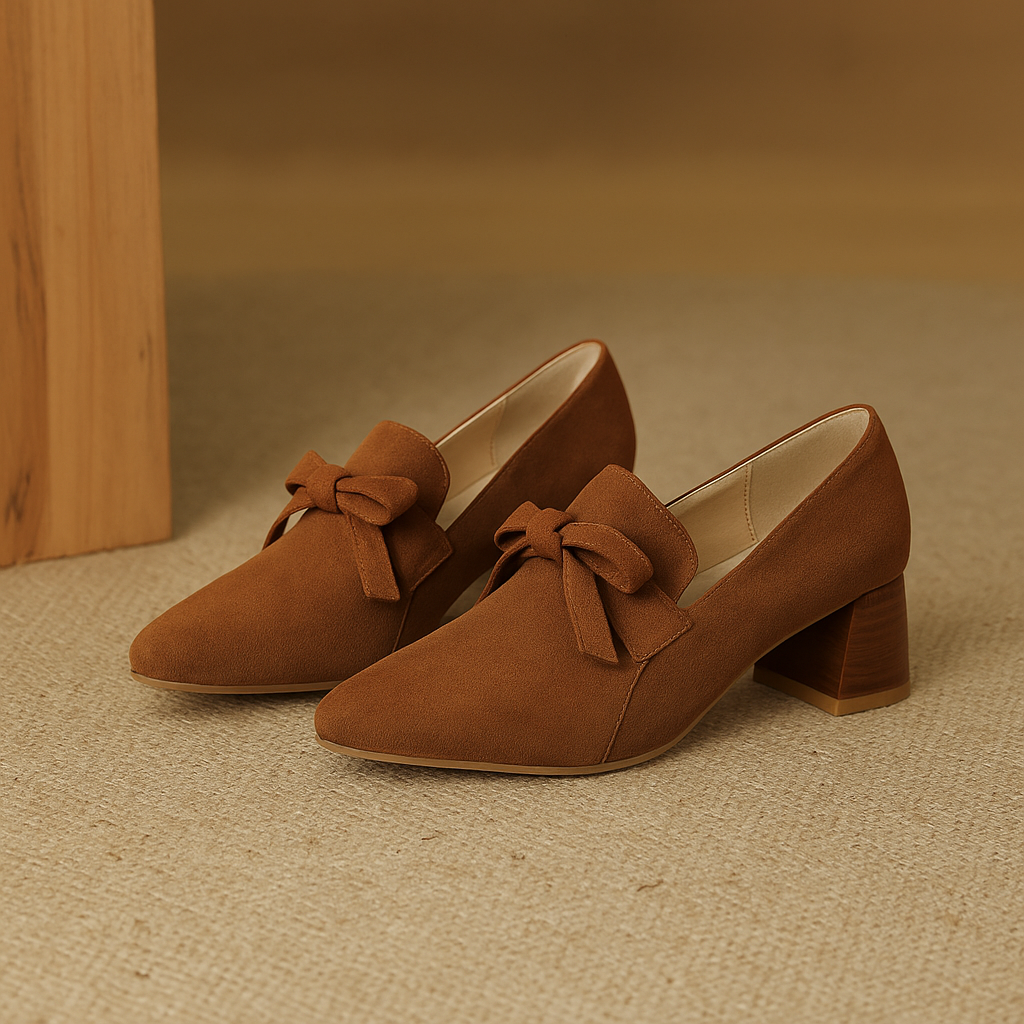 Elvoni Suede Heels