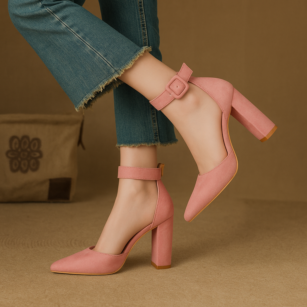 Noretta Suede Heels
