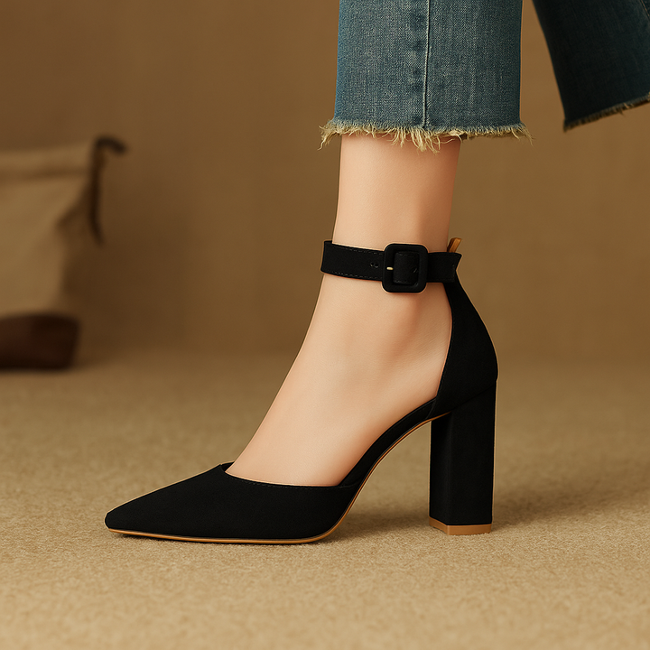 Noretta Suede Heels