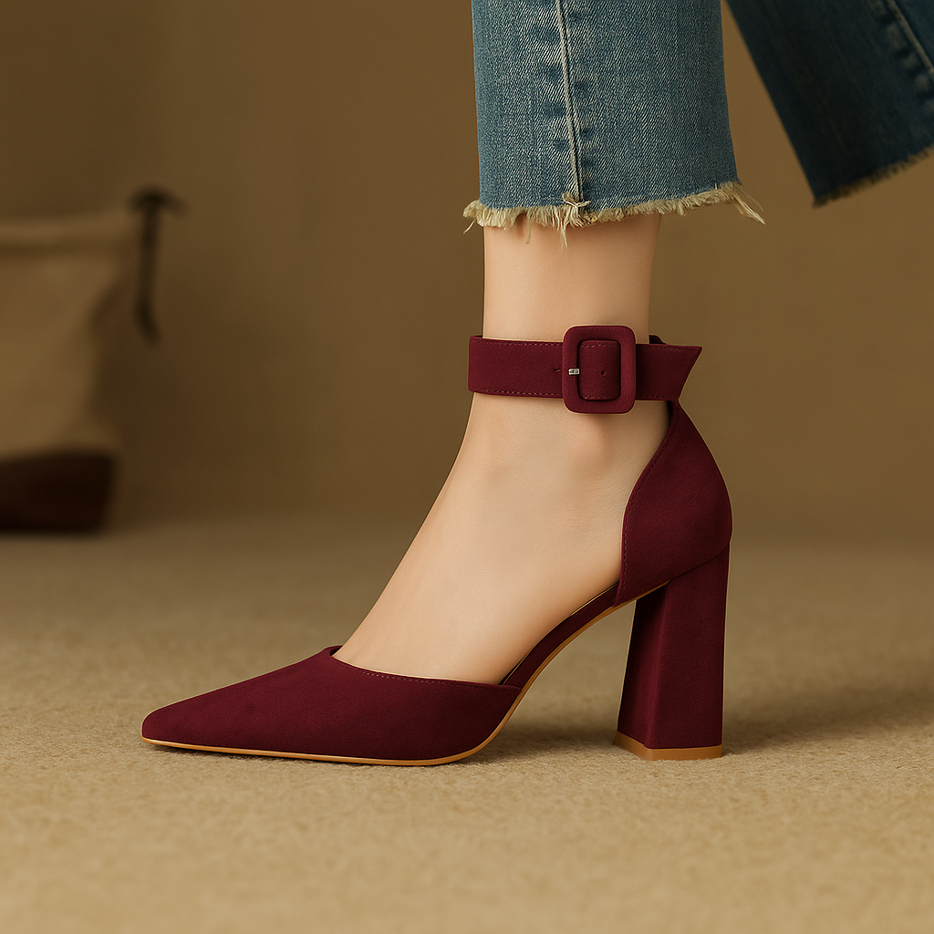 Noretta Suede Heels