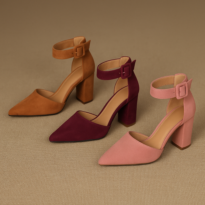 Noretta Suede Heels