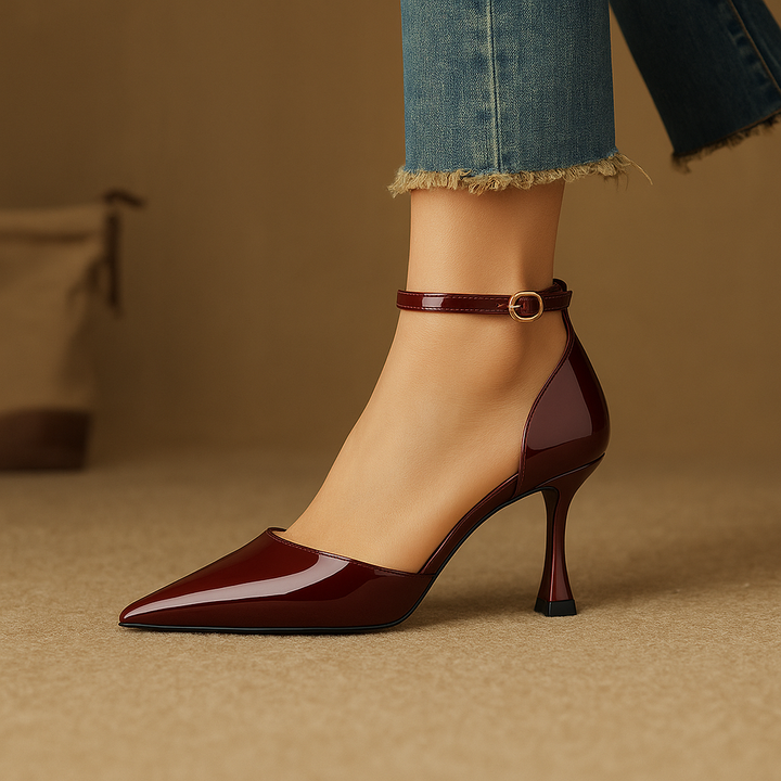 Jasmin Leather Heels