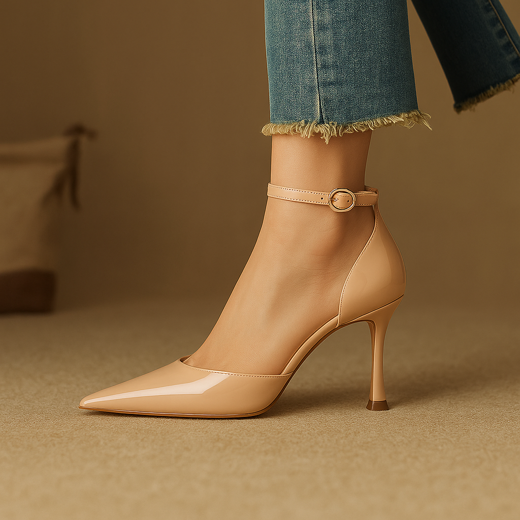 Jasmin Leather Heels