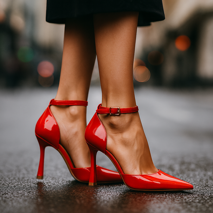 Jasmin Leather Heels