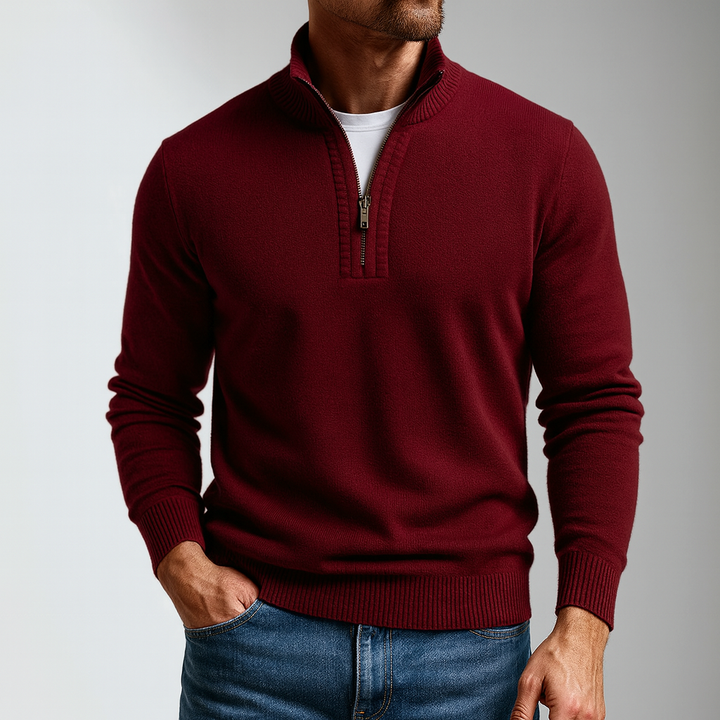 Pembroke Quarter-zip Sweater