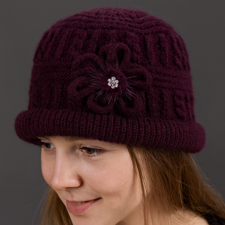 Amelia Wool Cloche Hat