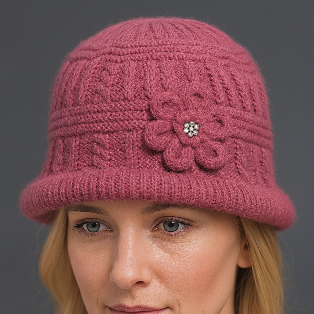 Amelia Wool Cloche Hat