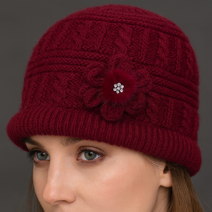 Amelia Wool Cloche Hat