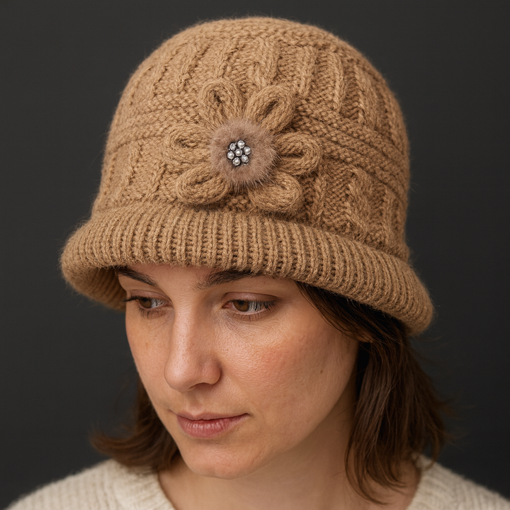 Amelia Wool Cloche Hat