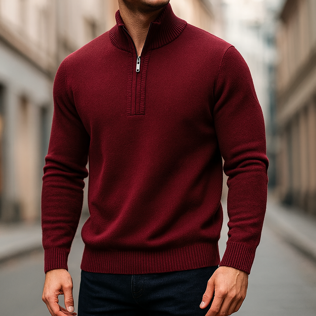 Pembroke Quarter-zip Sweater