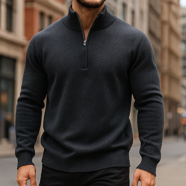 Pembroke Quarter-zip Sweater