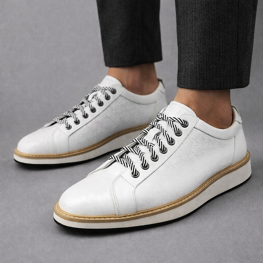 Clifton Cowhide Leather Sneakers