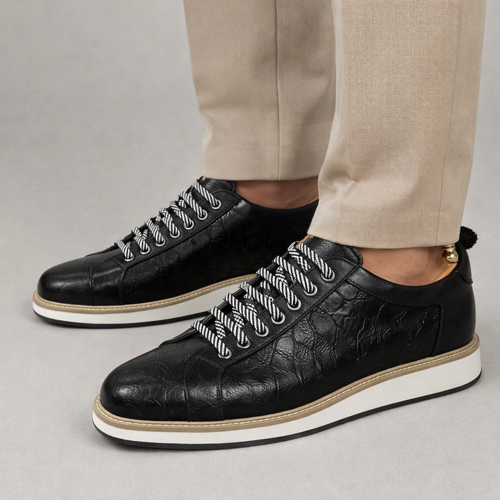Clifton Cowhide Leather Sneakers