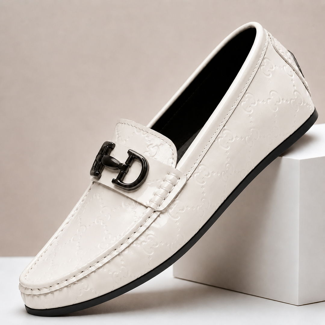 Arancio Genuine Leather Loafers